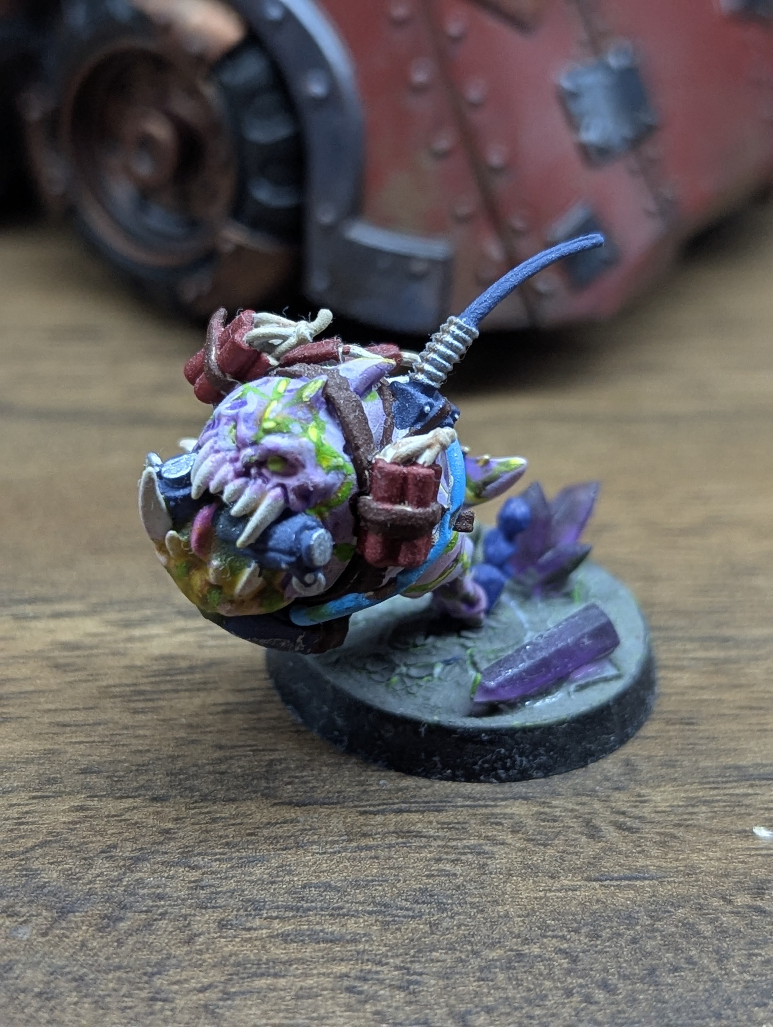 Bomb Squig peint par tenchi